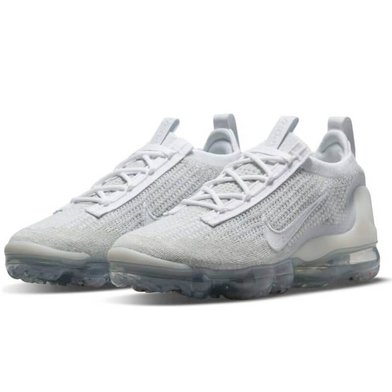Old-Firm-Boots-Nike-Air-VaporMax-2021-Flyknit-White Womens Trainers Sneaker Shoes