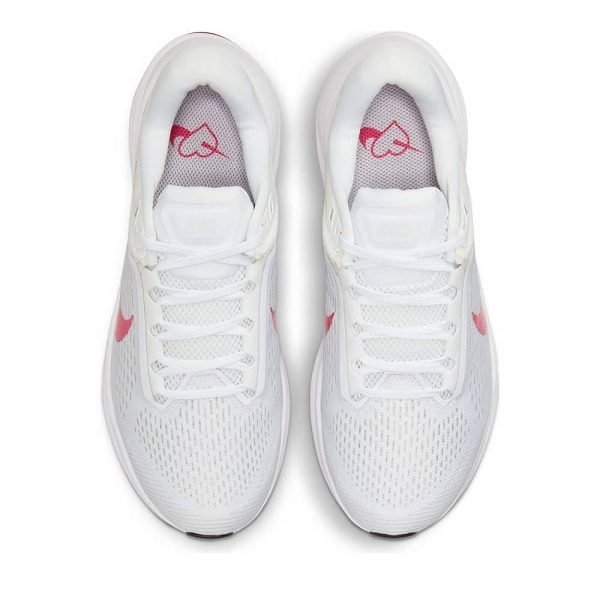 Nike-Air-Zoom-Structure-24-White Womens Trainers Running Shoes
