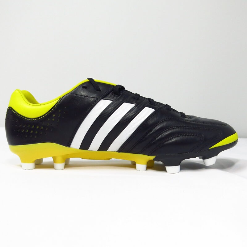 Old-Firm-Boots-Adidas-Adipure-11PRO-FG-K-Leather-Black Football Boots