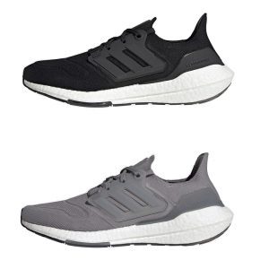 Old-Firm-Boots-Adidas-Ultraboost-22-Black-Grey Mens Trainers Running Shoes