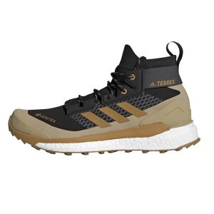 Old-Firm-Boots-Adidas-TERREX-Free-Hiker-GORE-TEX-Black Beige Mens Hiking Boots