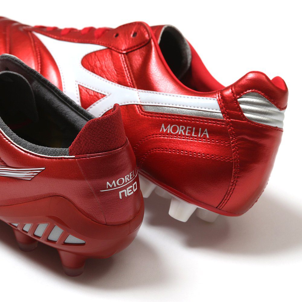 Mizuno Morelia FG Football Boots - Red Passion Pack - August 2022 - Old Firm Boots