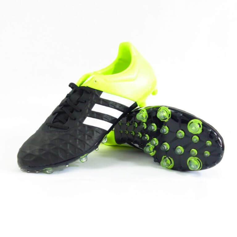 Old-Firm-Boots-Adidas-Ace-15.2-FG-AG-Black-Yellow Football Boots