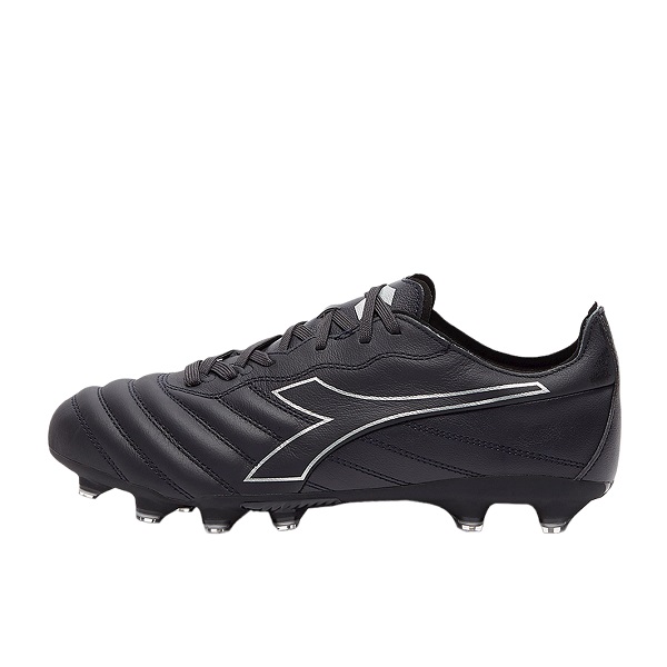 Old-Firm-Boots-Diadora-B-Elite-Pro-FG-K-Leather-Black Football Boots
