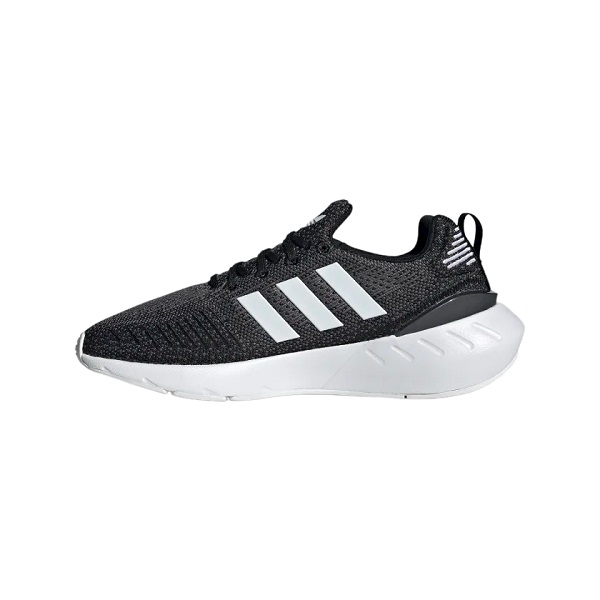 Old-Firm-Boots-Adidas-Swift-Run-22-Black-Grey Womens Trainers Running Shoes