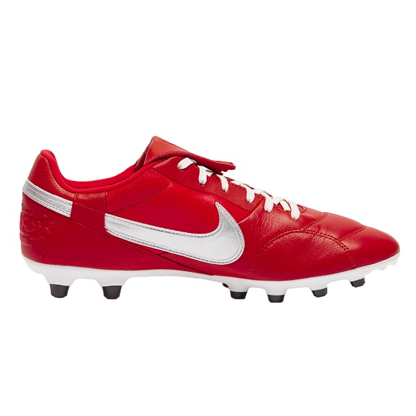 Old-Firm-Boots-Nike-The-Premier-3-FG-Red K-Leather Football Boots
