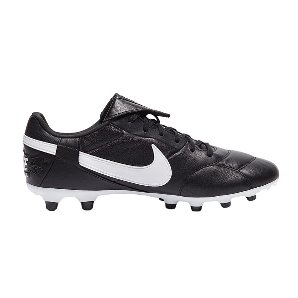 Old-Firm-Boots-Nike-The-Premier-3-FG-Black K-Leather Football Boots