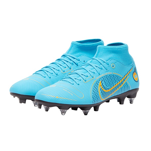 Old-Firm-Boots-Nike-Mercurial-Superfly-8-Academy-SG-PRO-AC-Blue Football Boots
