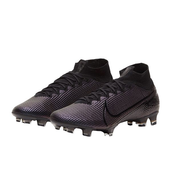 Old-Firm-Boots-Nike-Mercurial-Superfly-7-Elite-FG-Black Football Boots