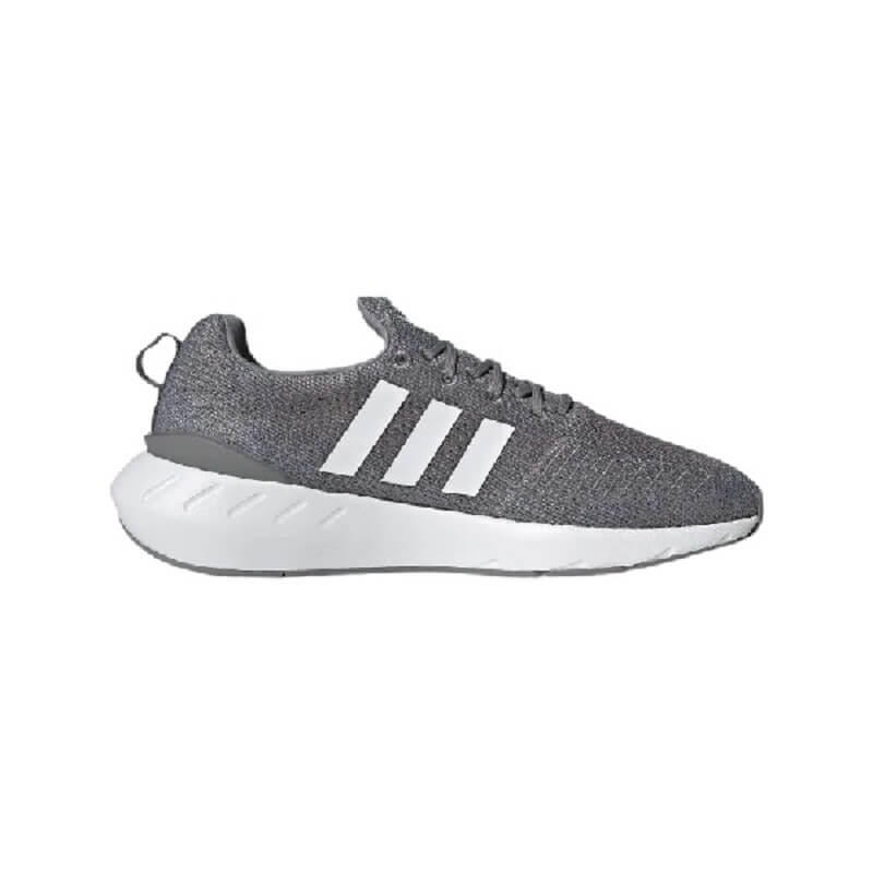 Old-Firm-Boots-Adidas-Swift-Run-22-Black-Grey Trainers Running Shoes