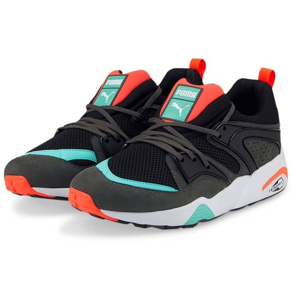 Old-Firm-Boots-Puma-Blaze-of-Glory-Reverse-Classics-Black Trainers Sneakers