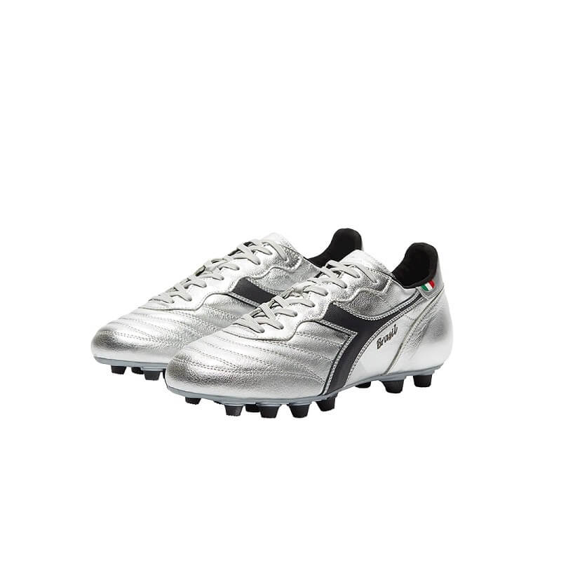 Old-Firm-Boots-Diadora-Brasil-Italy-OG-LT+-MDPU-FG-Grey Football Boots